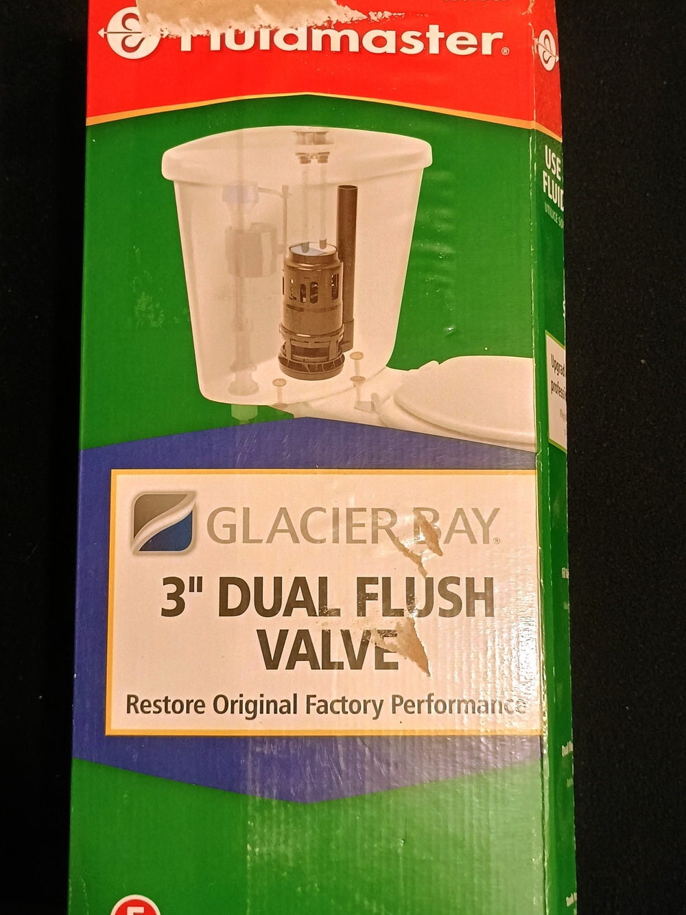 Fluidmaster ~3" Glacier Bay Dual Flush Valve ~